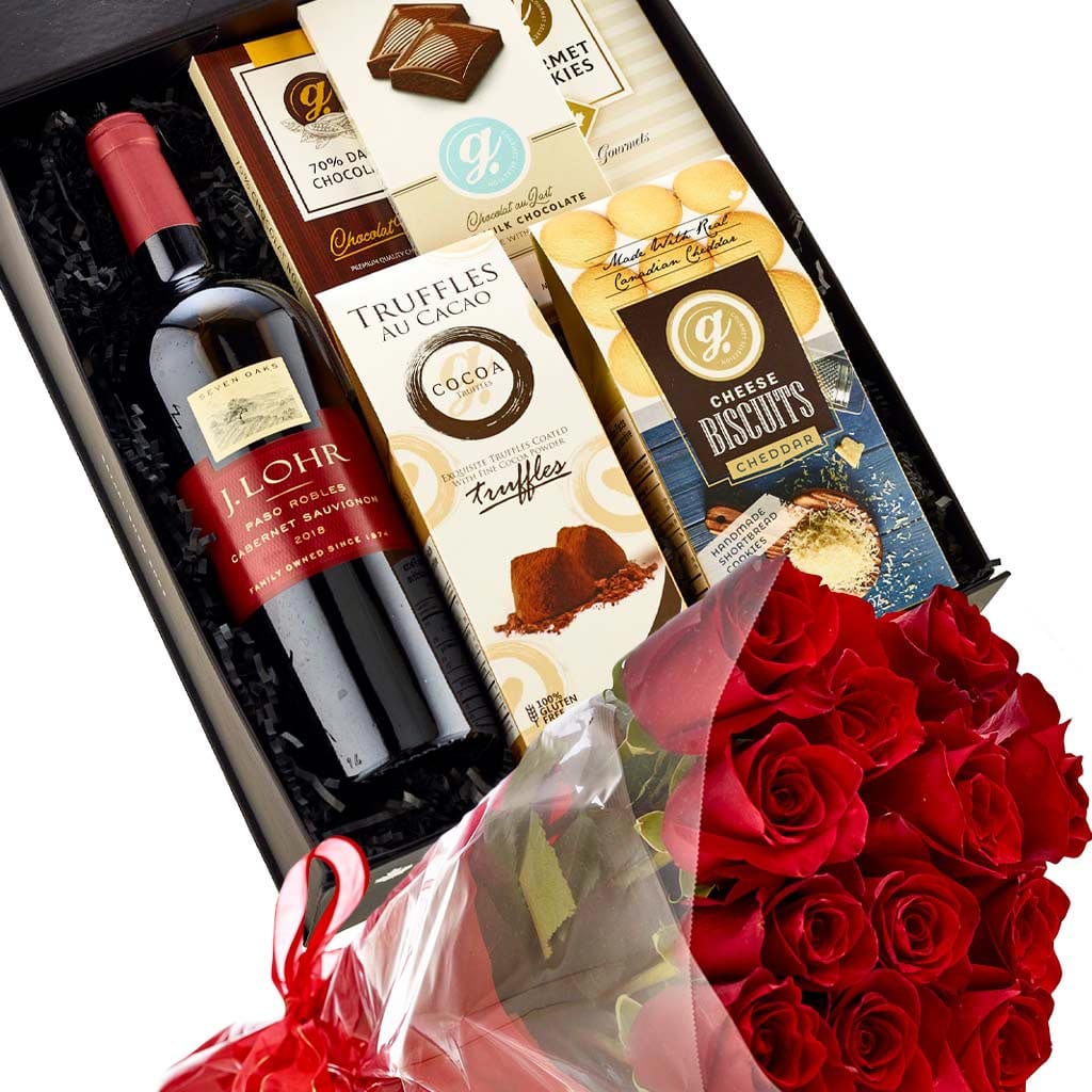 J Lohr Cabernet Wine and Roses Gift
