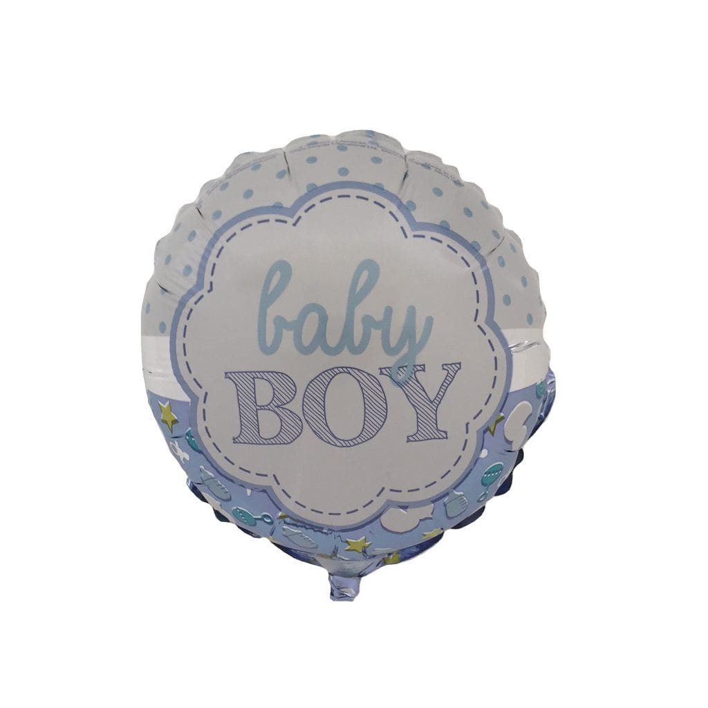 baby boy blue balloon