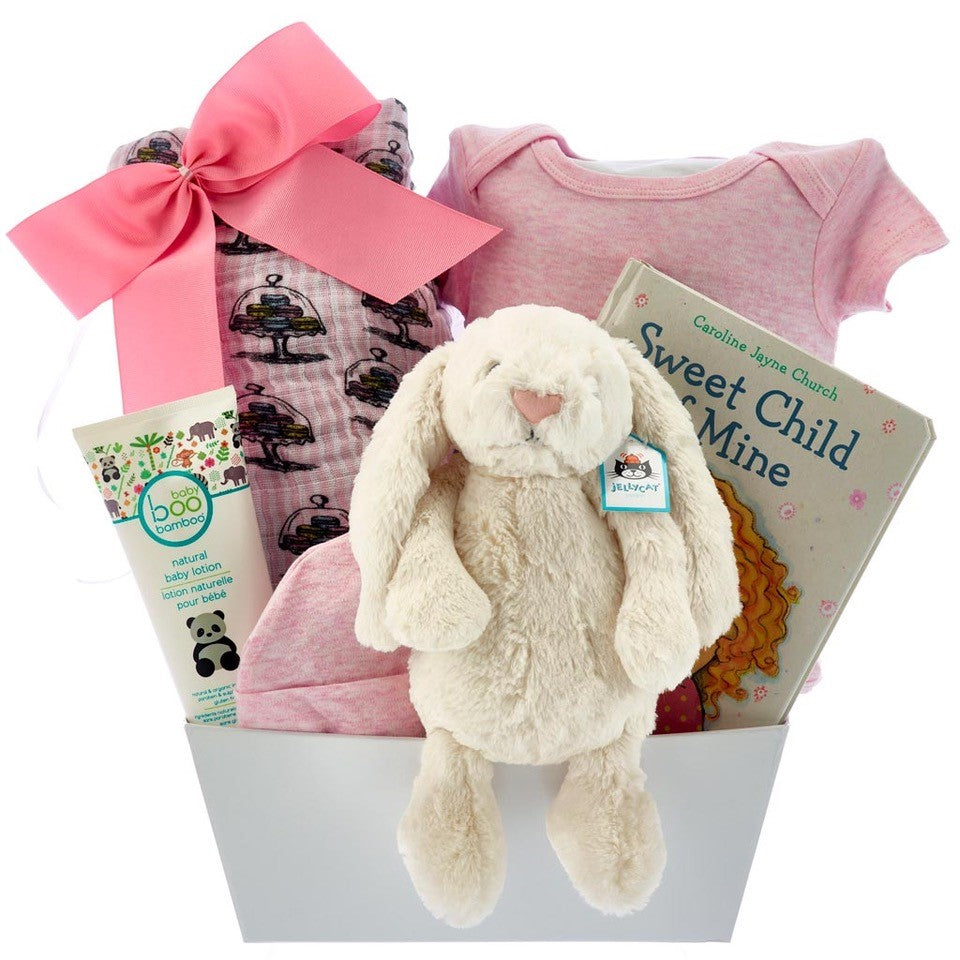 Baby Gifts for Summer. Summer Delivery Baby Gift Baskets.