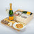 Veuve Clicquot and Salmon Wooden Box