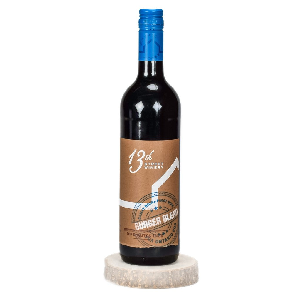 Red Wine VQA Made By 13th Winery By Niagara Region in Canada. 