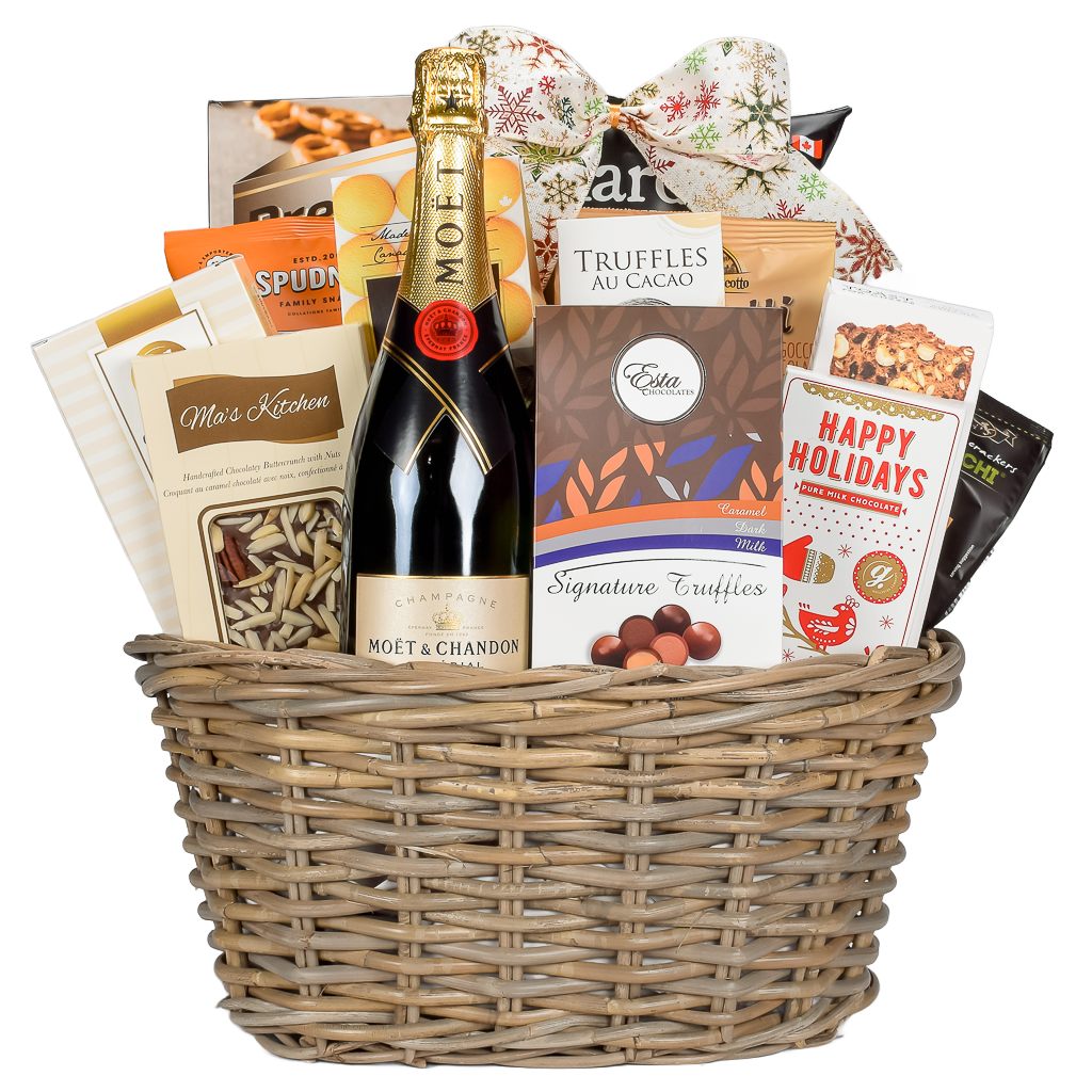 Christmas Holiday Gift With French Moet