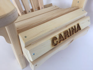 Custom Engraved Chair For Baby