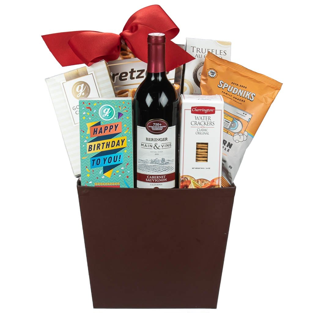 Classic Wine Birthday Gift