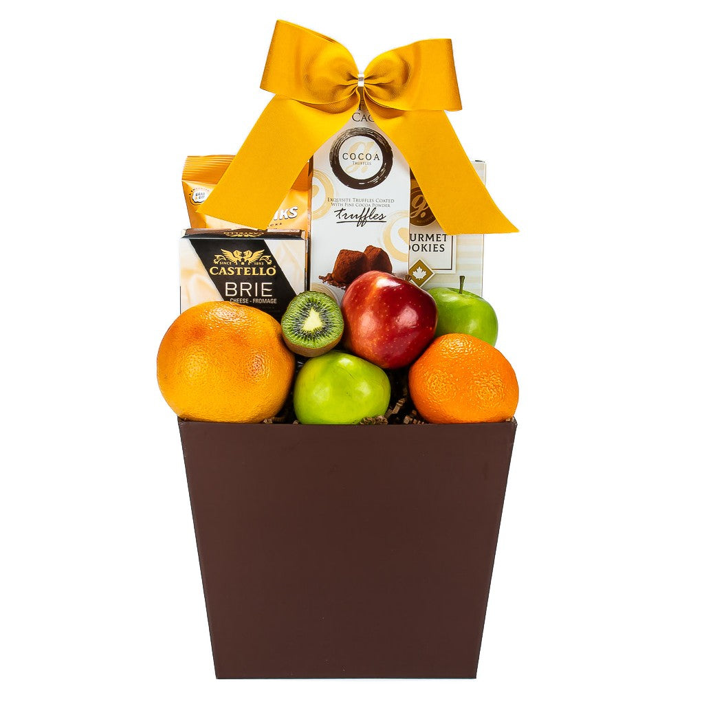 Fruit Basket with Cheese