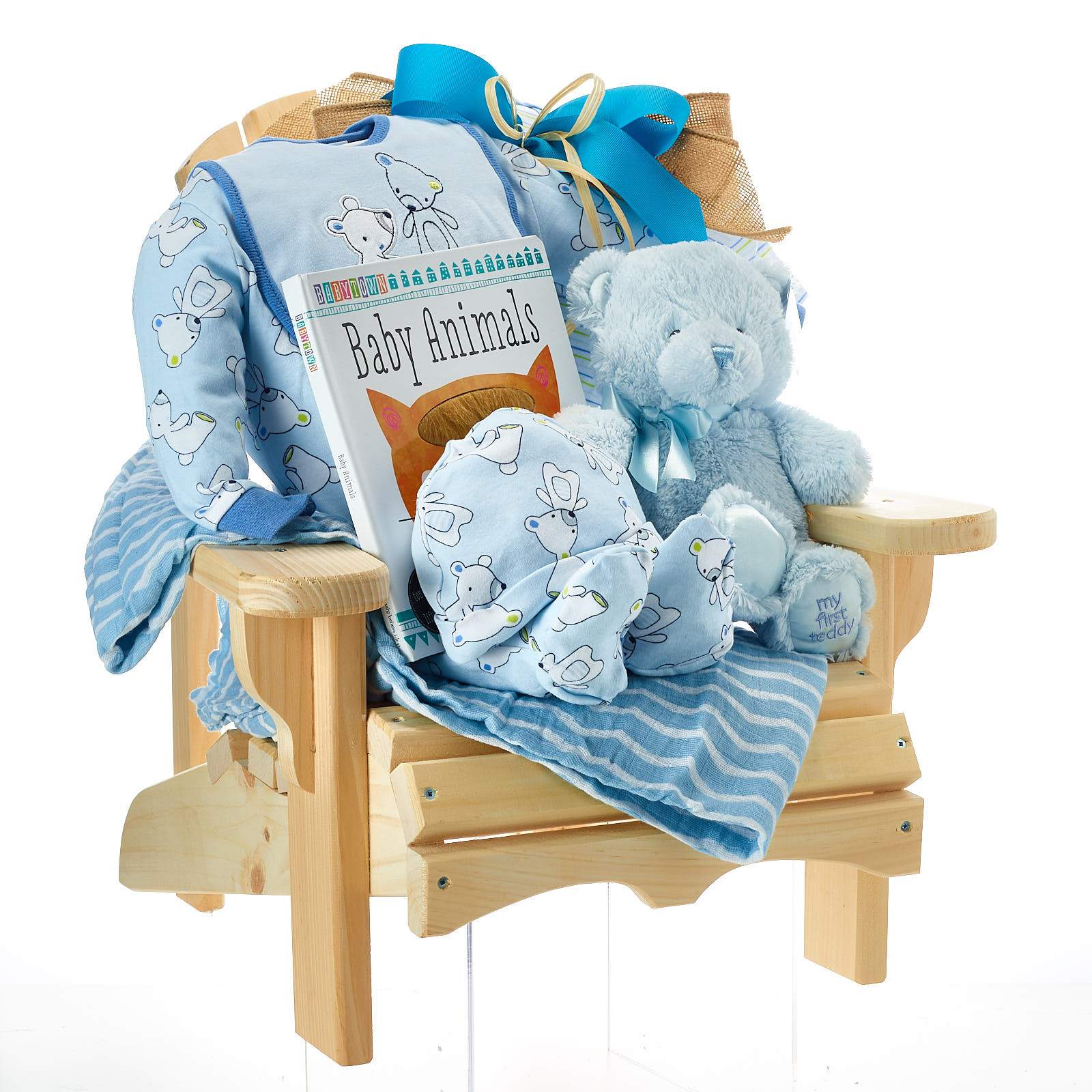 Baby Muskoka Chair And Teddy 