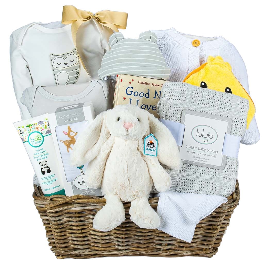 Neutral Baby Basket For Any Event SIMONTEA