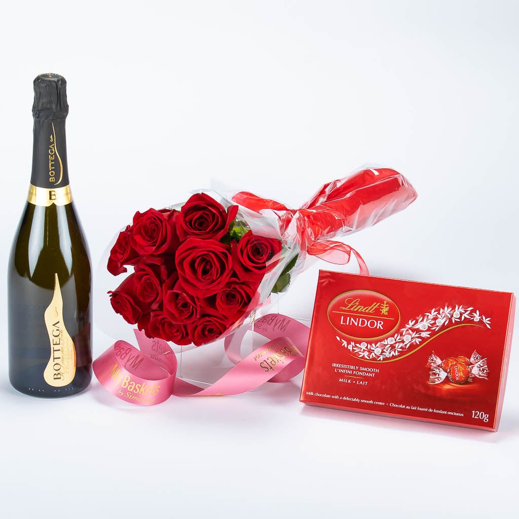 Bottega Prosecco With Milk Chocolate Truffles