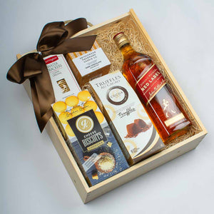 Red Label Johnnie Walker Gift Box