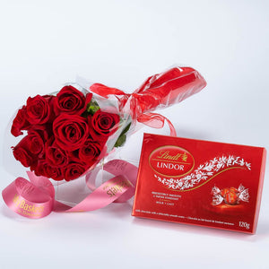 Lindor Chocolate And Flowers