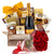 French Champagne and Red Roses Crate