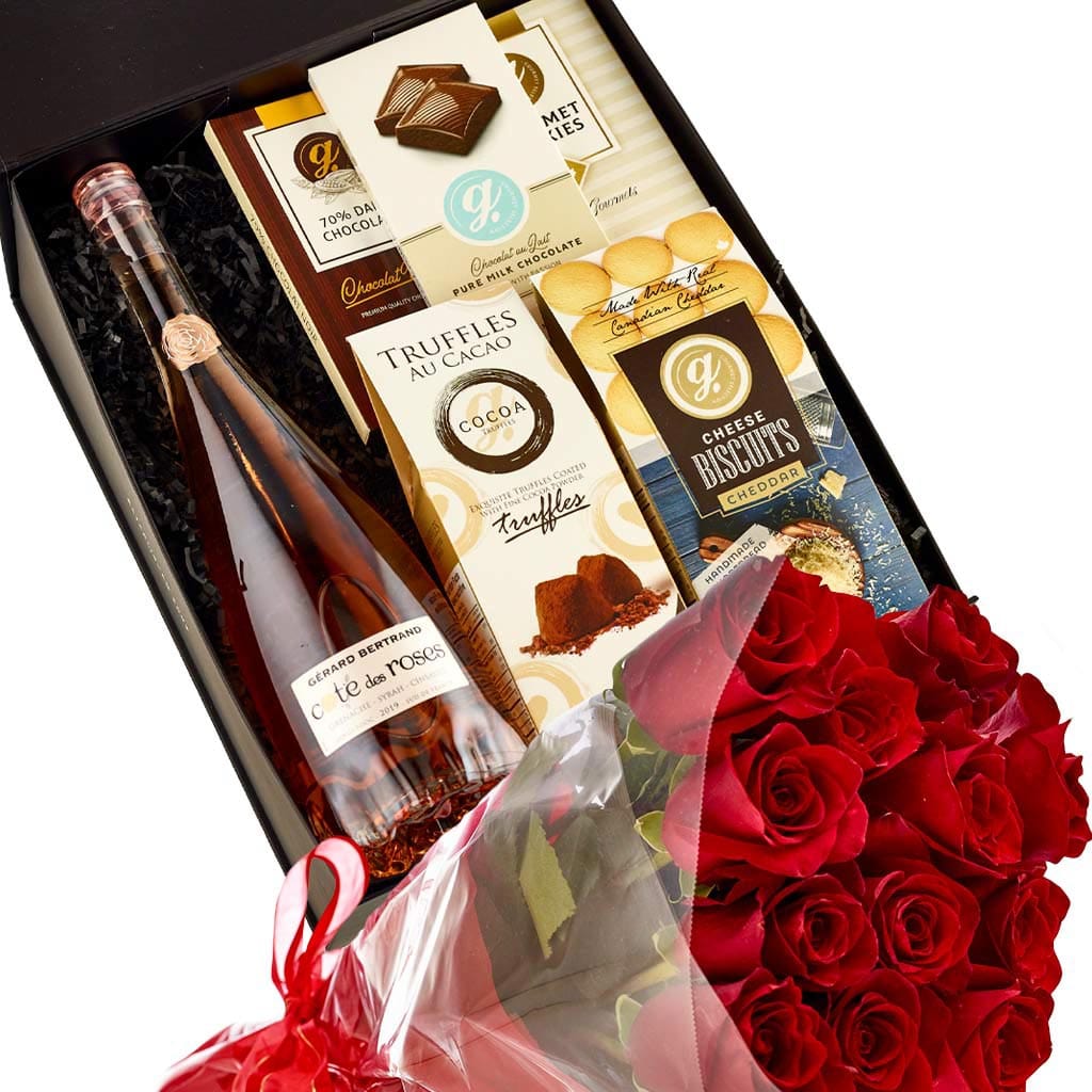  Cote Des Roses Wine And Roses Gift