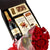 Moet French Champagne and Roses Gift Box