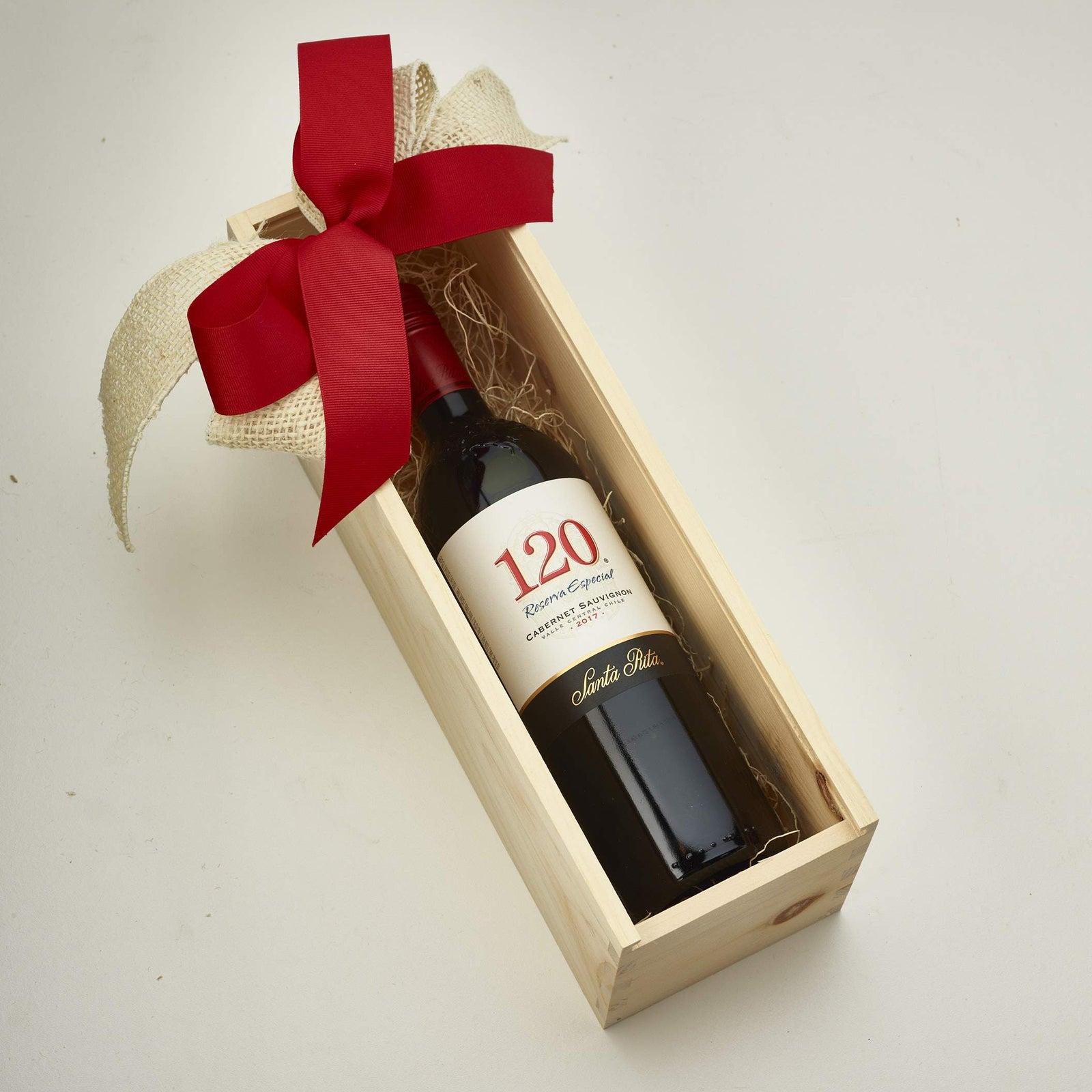 Wine In Wooden Box