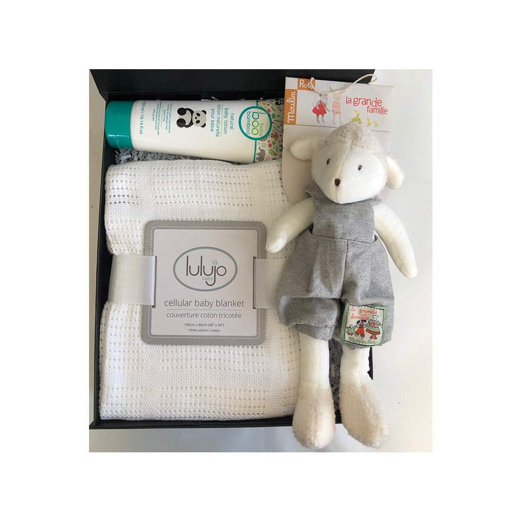 Baby Blanket Organic Gift Box
