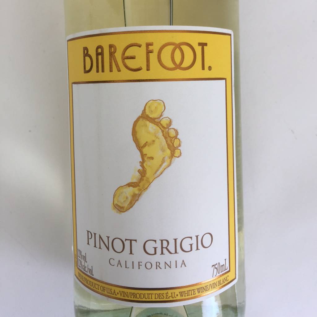 Pinot Grigio Barefoot Chardonnay Wine