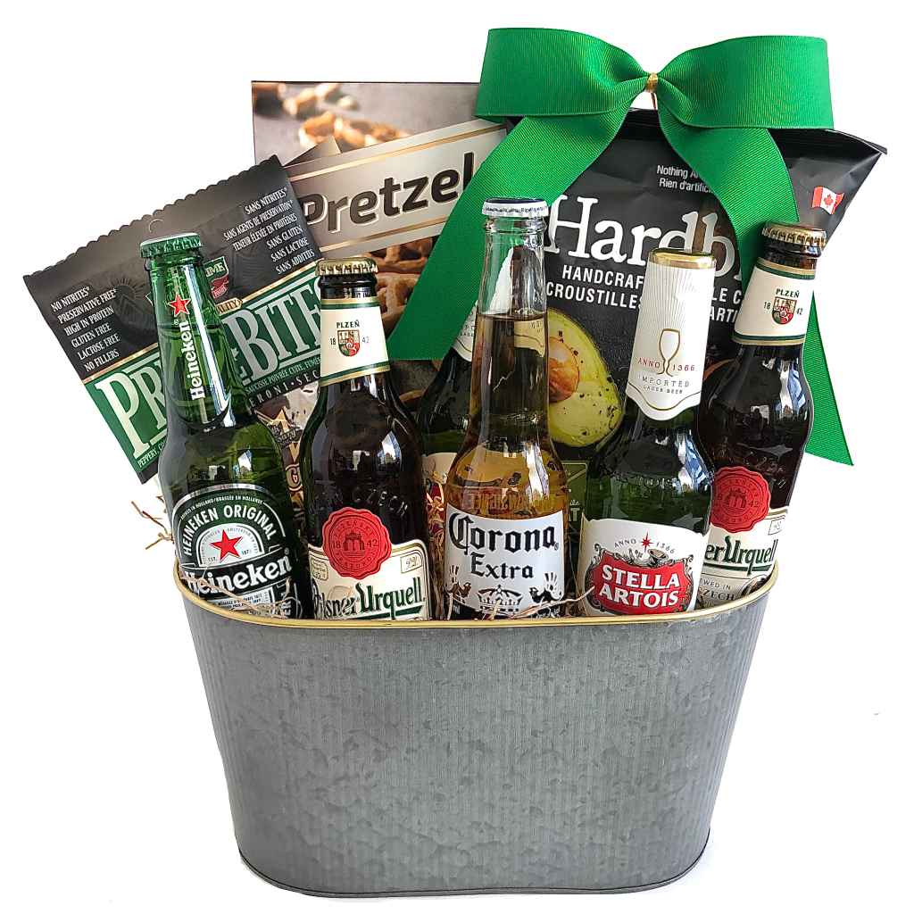 Beer and sausages gift delivery Ontario