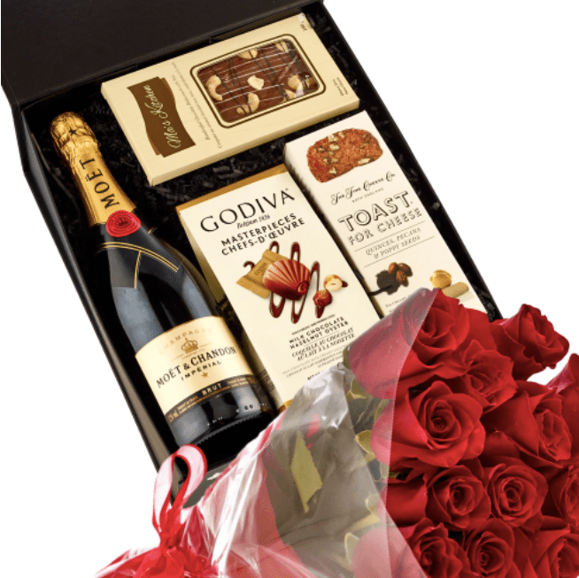 Champagne and Flower