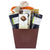 drip coffee basket with chocolate and cookies