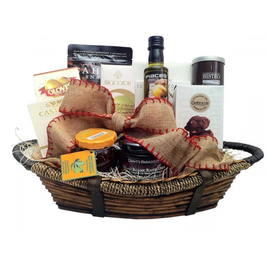 Gourmet Boat Gift Basket