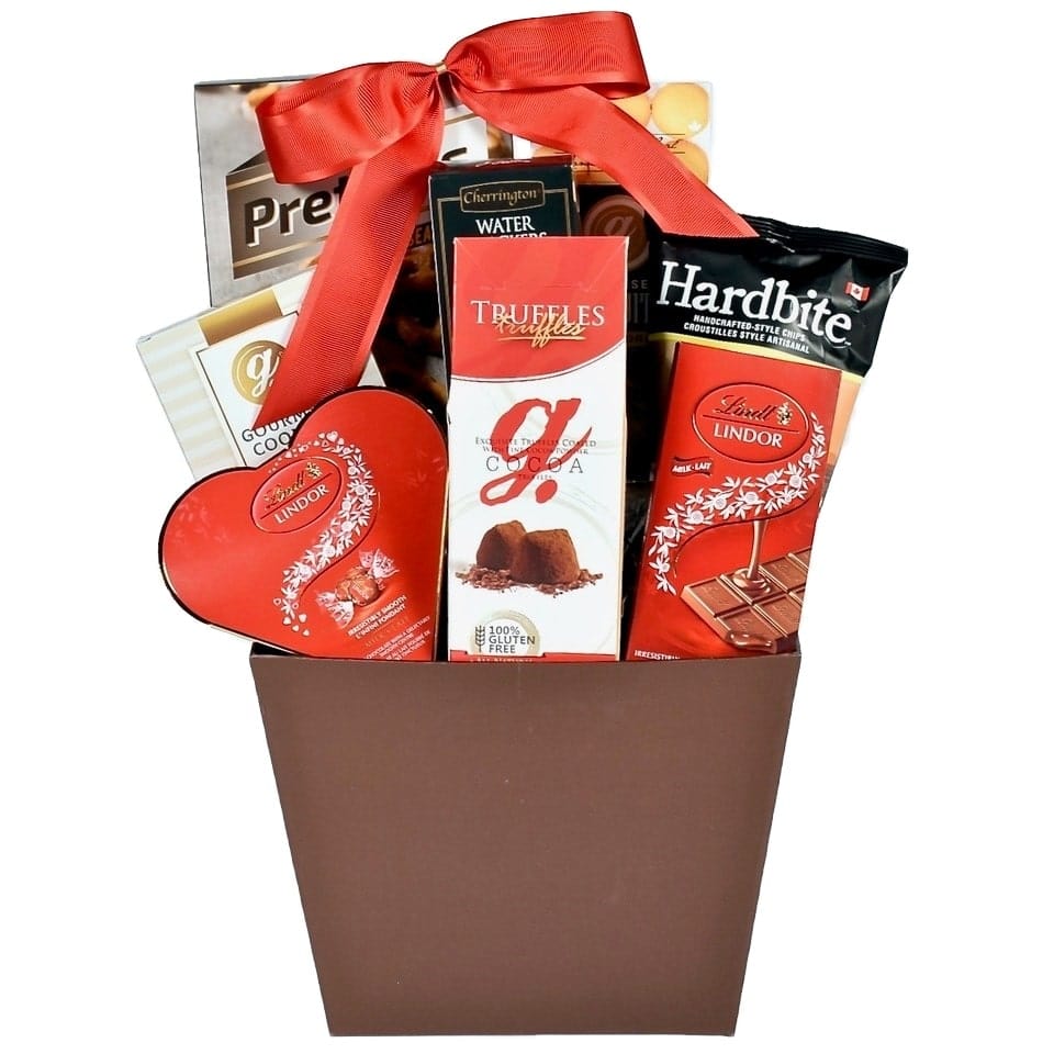 Happy Valentines Gift Basket