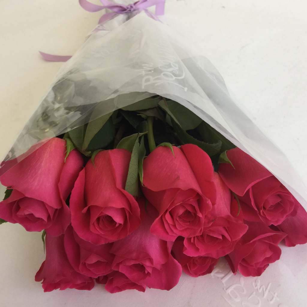 24 Roses Bouquet Pink