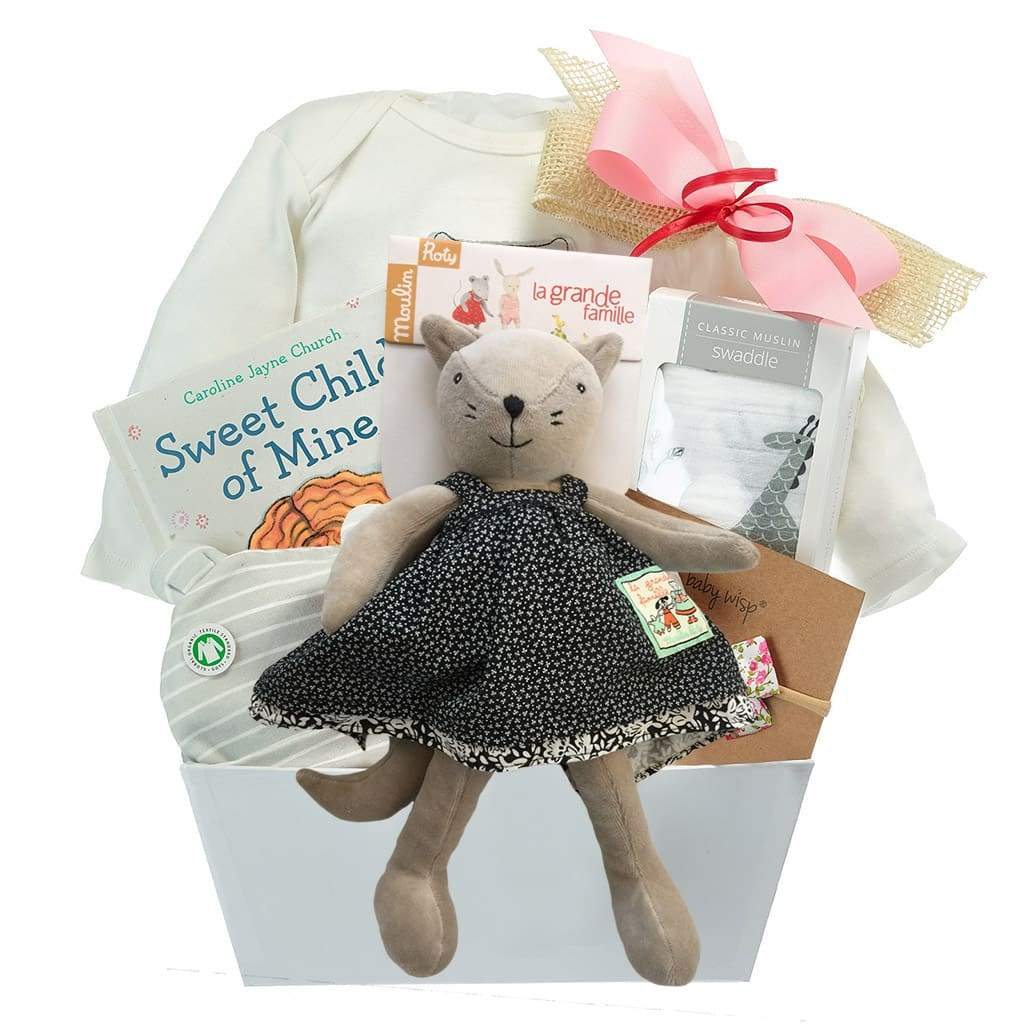 Premium Baby Girl Gift Basket