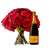Roses and French Champagne