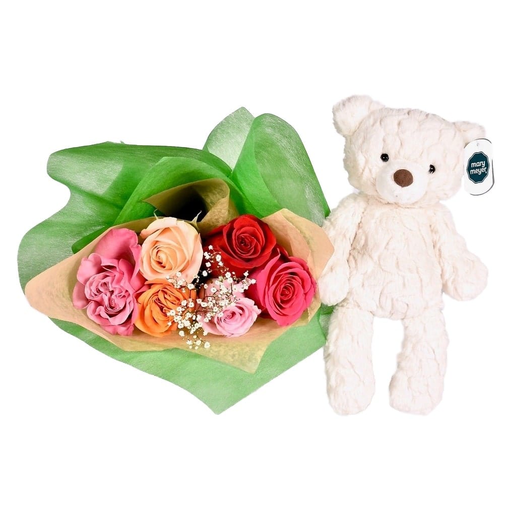 Mixed Roses and Plush Gifts in Toronto