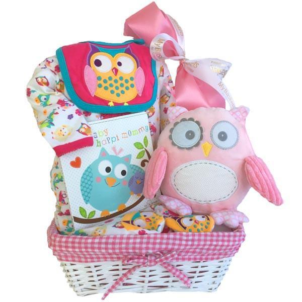Sweet Baby Girl Gift Basket in Canada