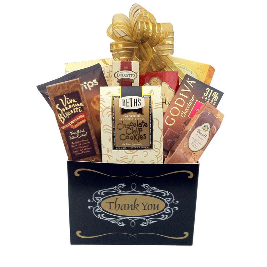 Thank you gift basket