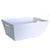 White Container for Baby Basket