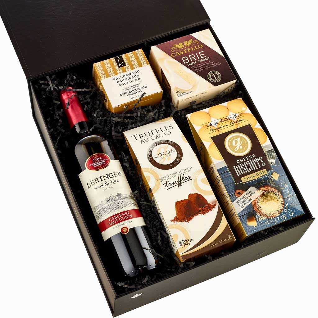 Beringer Cabernet Sauvignon and Cheese Gift Box